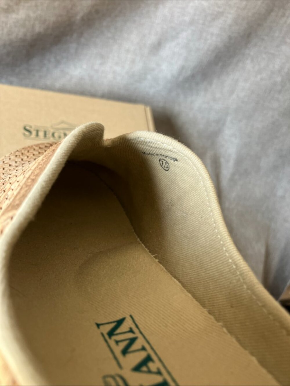 Stegmann Women's Maria Mule Woven Cork Slip-On Comfort Career Shoe Size 7.5 - Picture 6 of 10